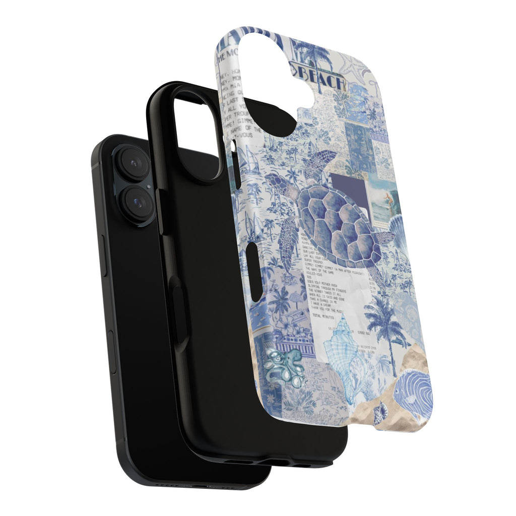 Sea Turtle Collage Phone Case