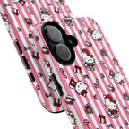 Hello Kitty Pink Holiday Phone Case — Cute Candy Cane & Gift iPhone Cover
