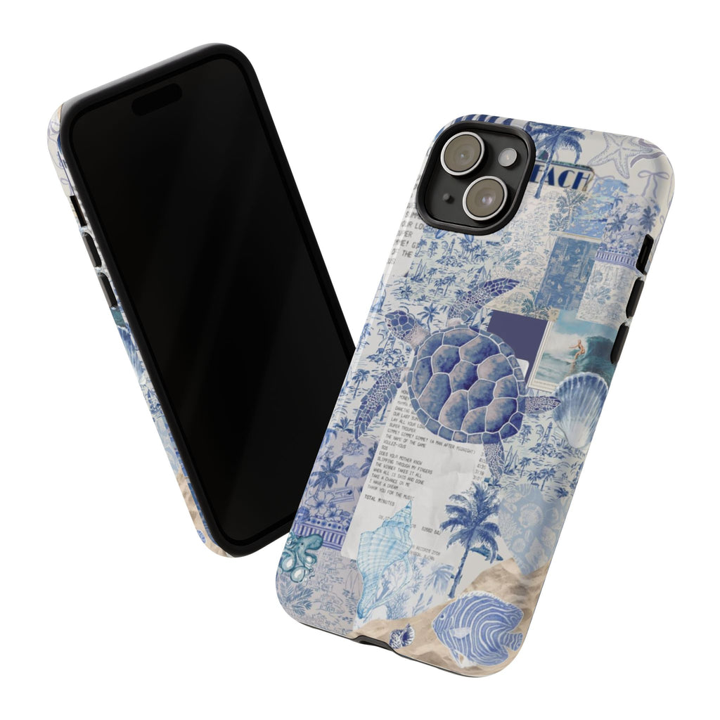 Sea Turtle Collage Phone Case