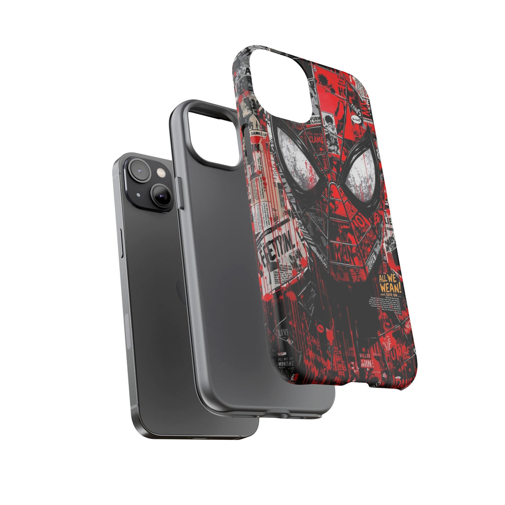 Spider-Man Red Graffiti Phone Case — Tough Protective Cover