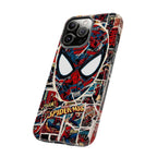 Spider-Man Tough Phone Case - Comic Book Style for Marvel Fans