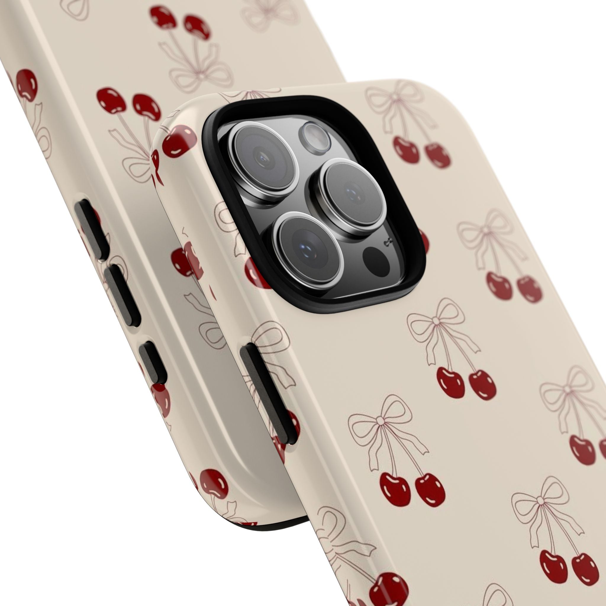 Cherry Pattern Tough Phone Case