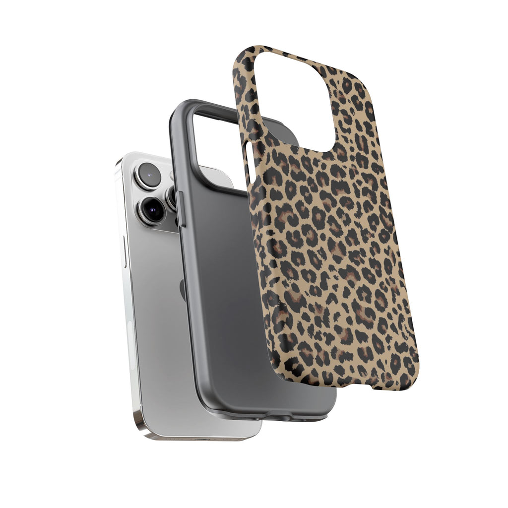 Wild Child iPhone Case Leopard Print Tough Phone Case — Durable Protective iPhone Cover