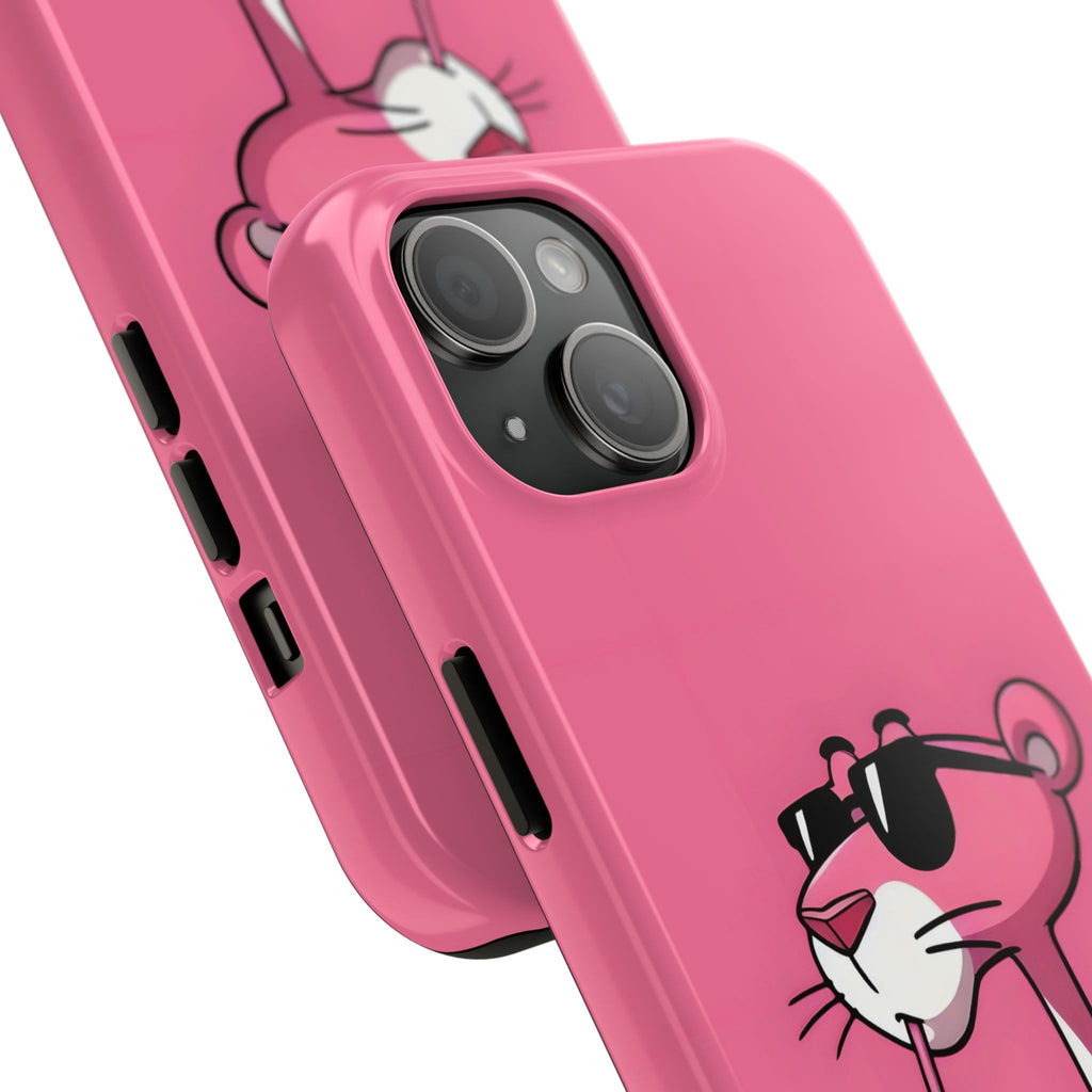 Pink Panther Bubble Tea Phone Case — Tough Protective iPhone Cover