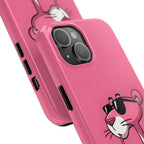 Pink Panther Bubble Tea Phone Case — Tough Protective iPhone Cover