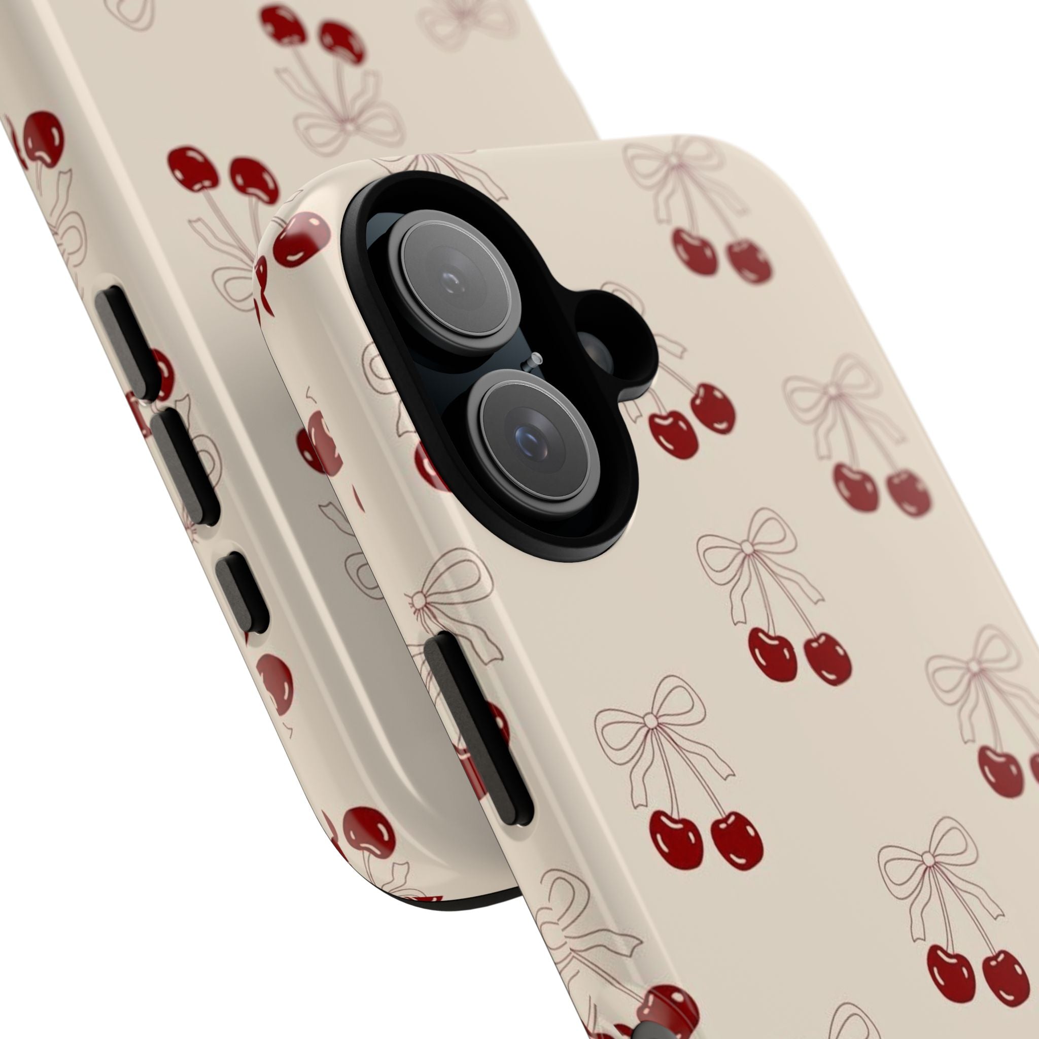 Cherry Pattern Tough Phone Case