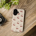 Cherry Pattern Tough Phone Case