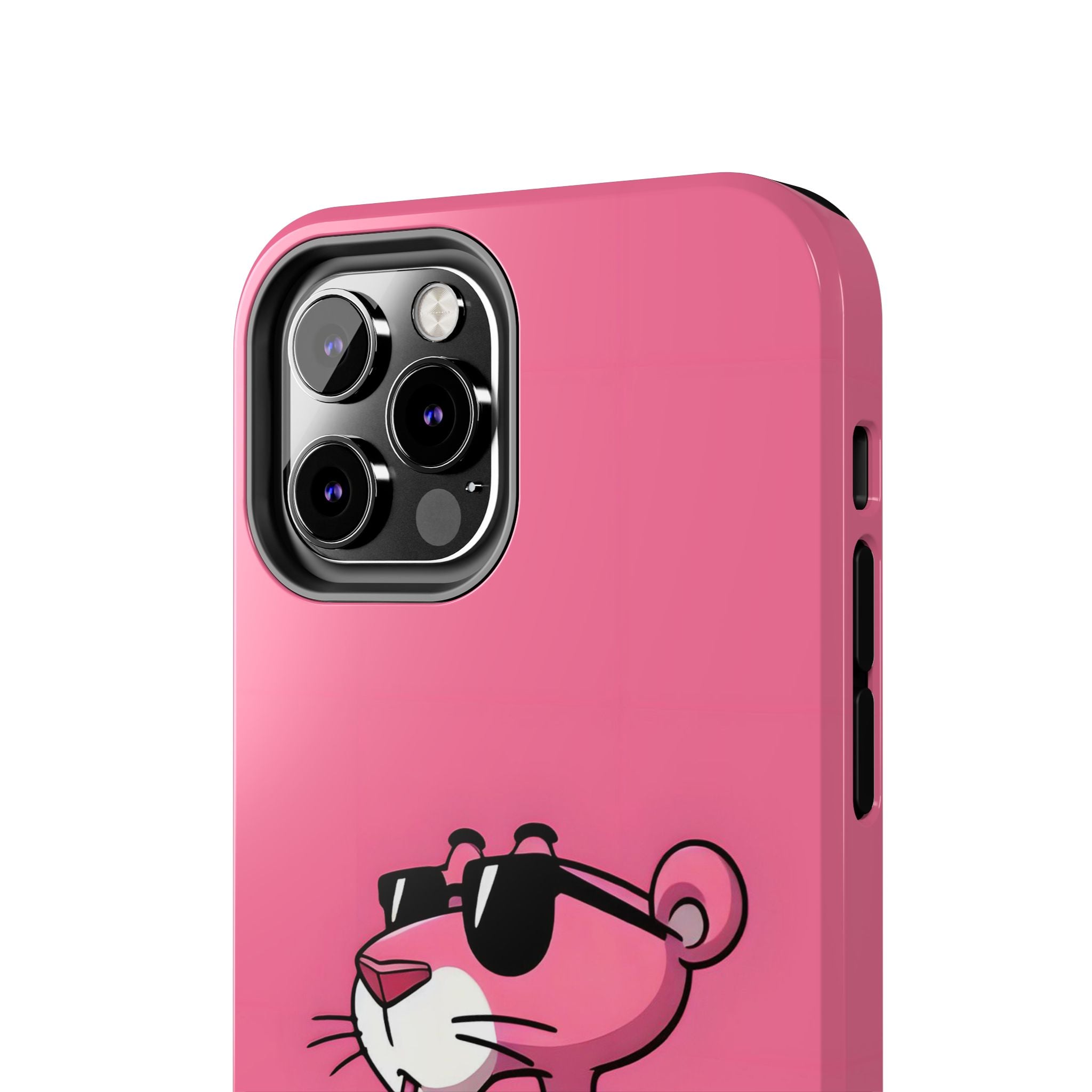 Pink Panther Bubble Tea Phone Case — Tough Protective iPhone Cover
