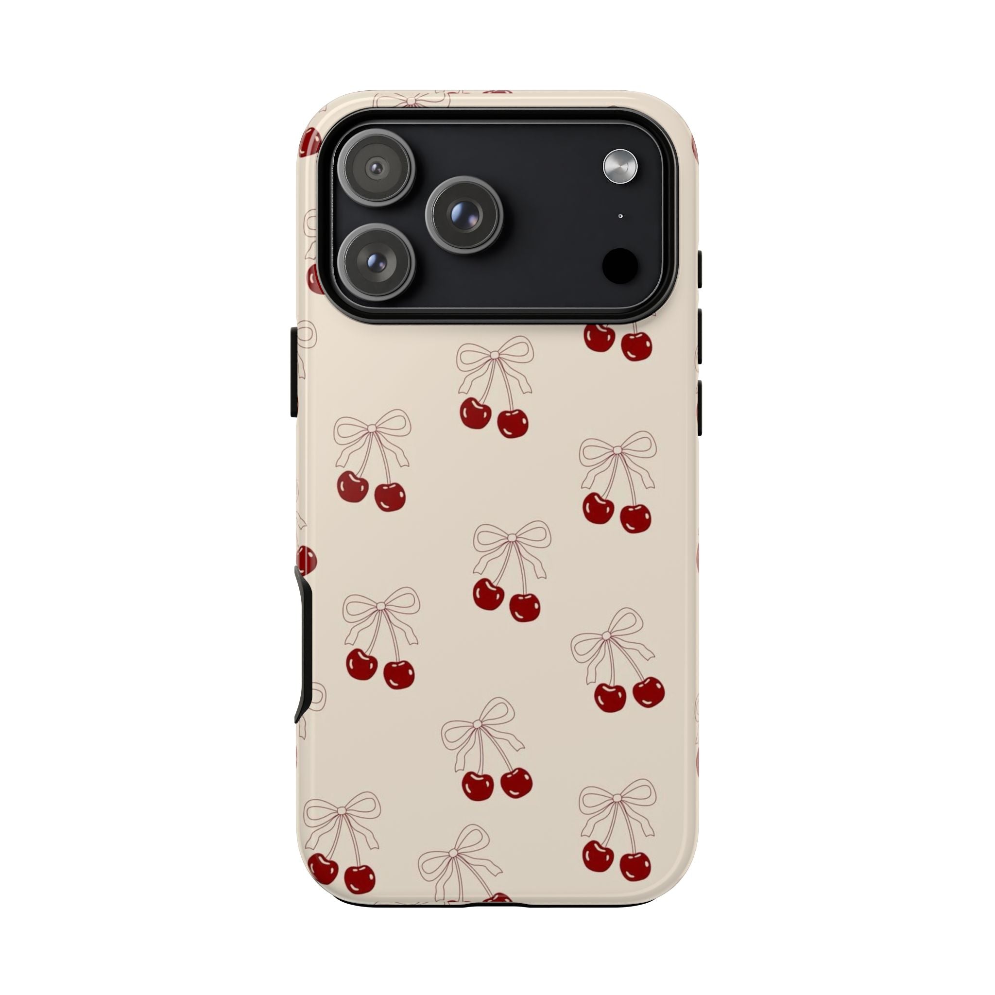 Cherry Pattern Tough Phone Case