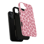 Pink Watercolor Heart Phone Case — Tough Protective iPhone Cover