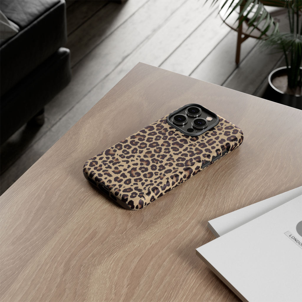 Wild Child iPhone Case Leopard Print Tough Phone Case — Durable Protective iPhone Cover