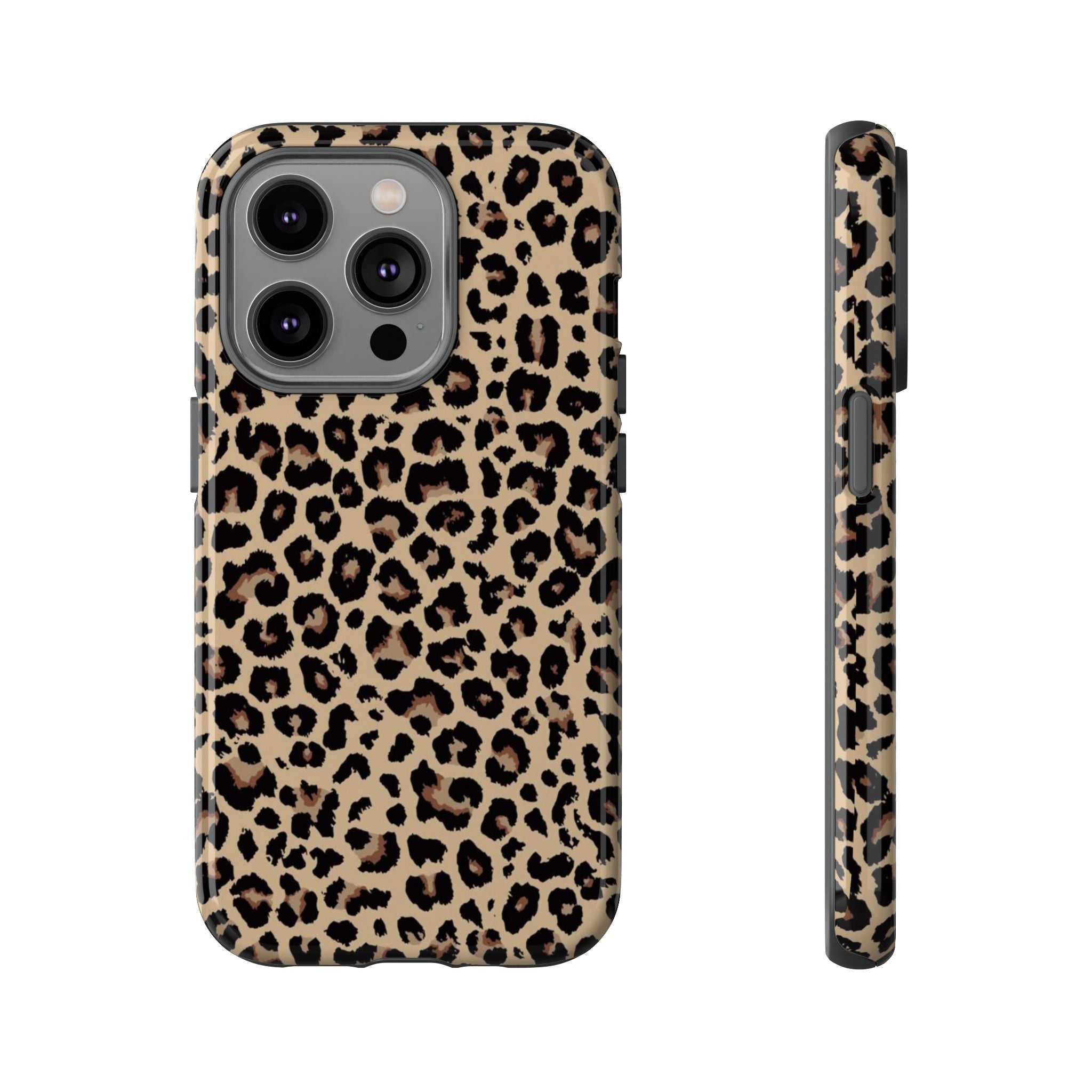 Wild Child iPhone Case Leopard Print Tough Phone Case — Durable Protective iPhone Cover