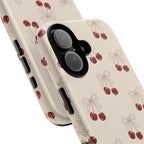 Cherry Pattern Tough Phone Case