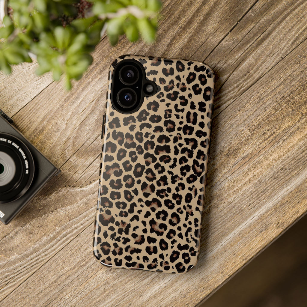 Wild Child iPhone Case Leopard Print Tough Phone Case — Durable Protective iPhone Cover