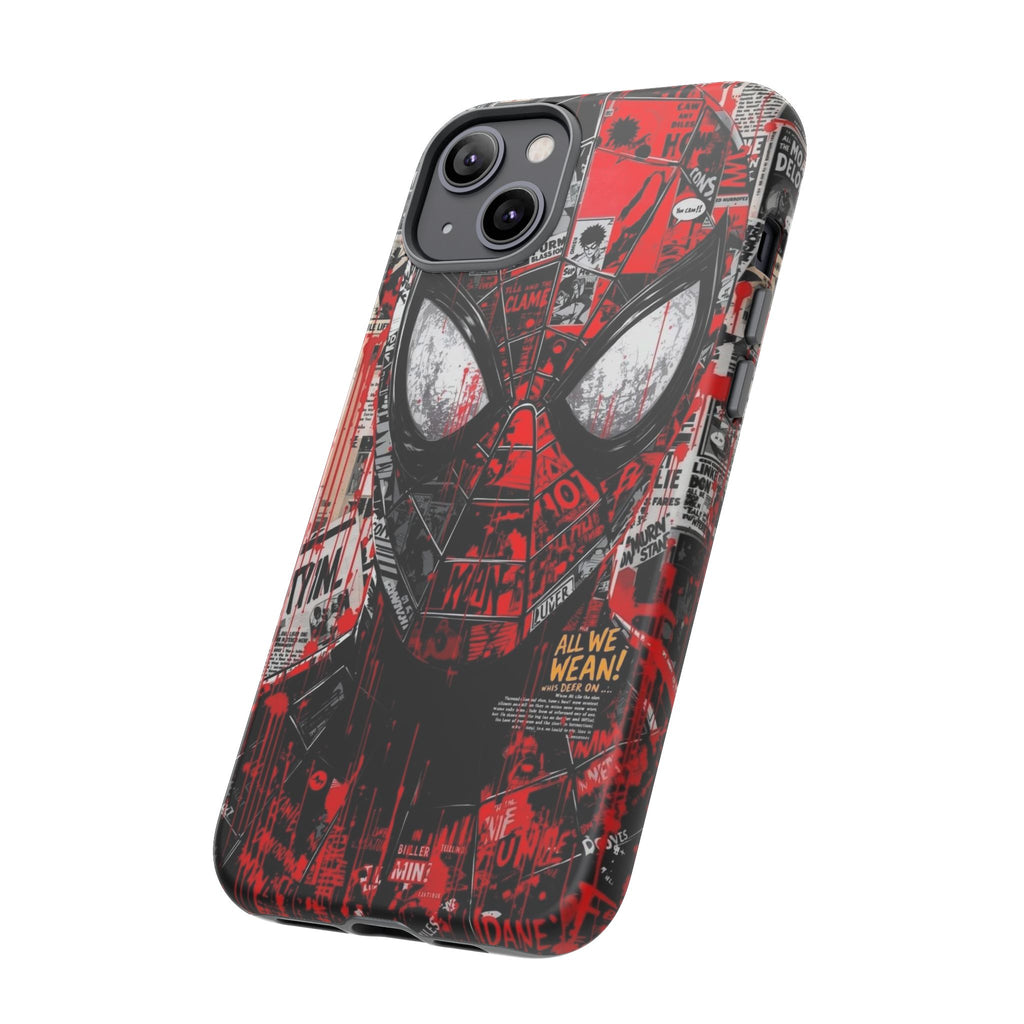 Spider-Man Red Graffiti Phone Case — Tough Protective Cover