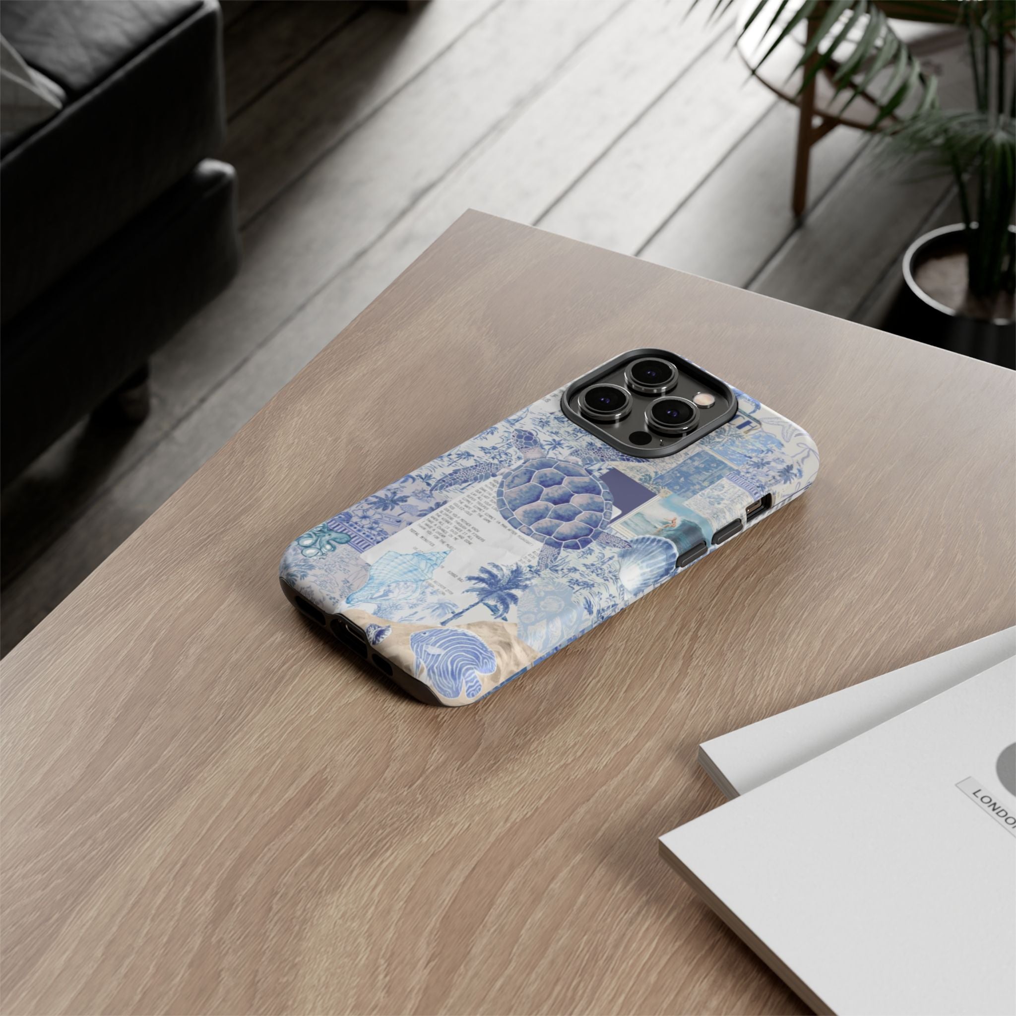 Sea Turtle Collage Phone Case