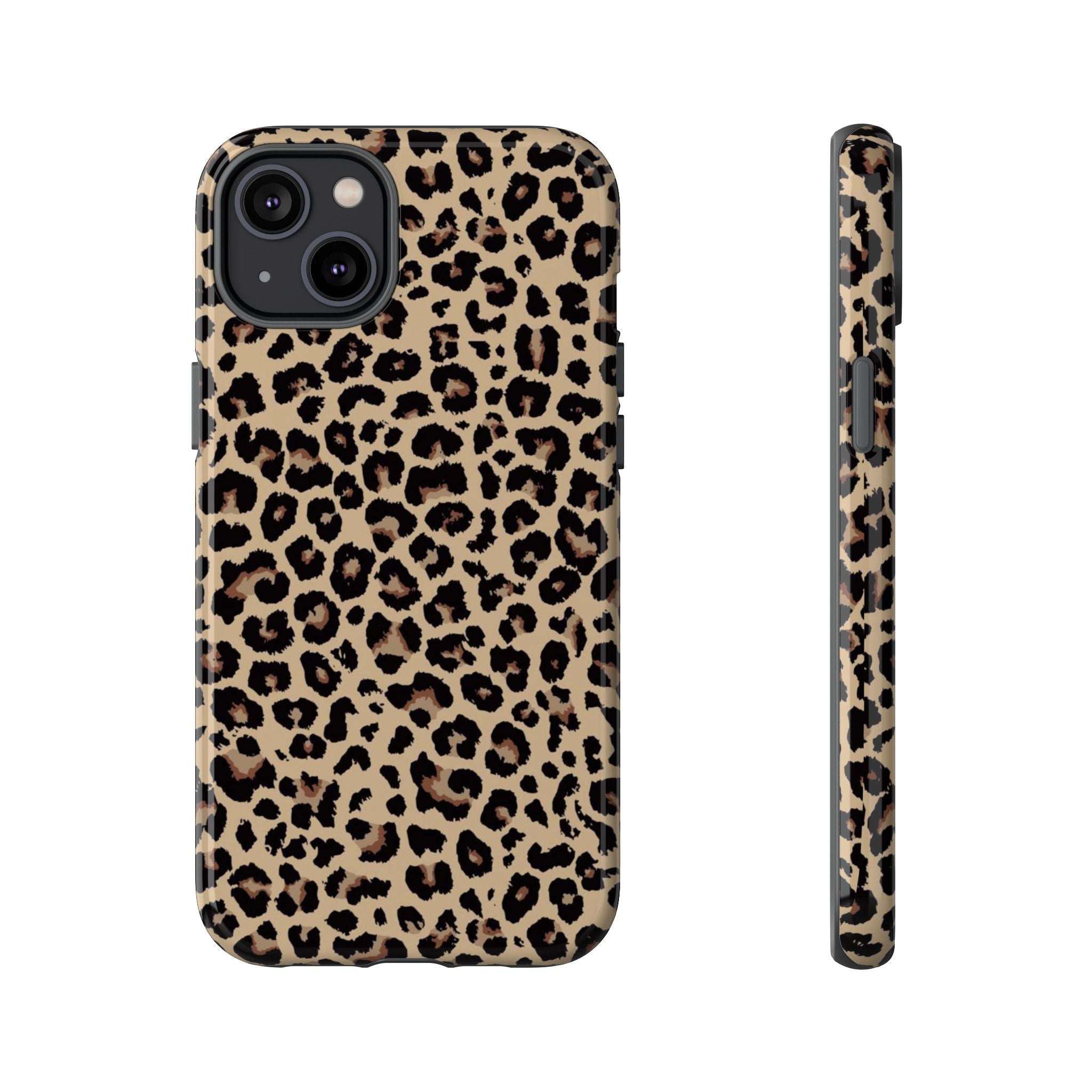Wild Child iPhone Case Leopard Print Tough Phone Case — Durable Protective iPhone Cover