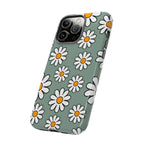 Flower Checkerboard Phone Case