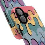 Color Drip Phone Case – Pastel Melting Art Protective Cover