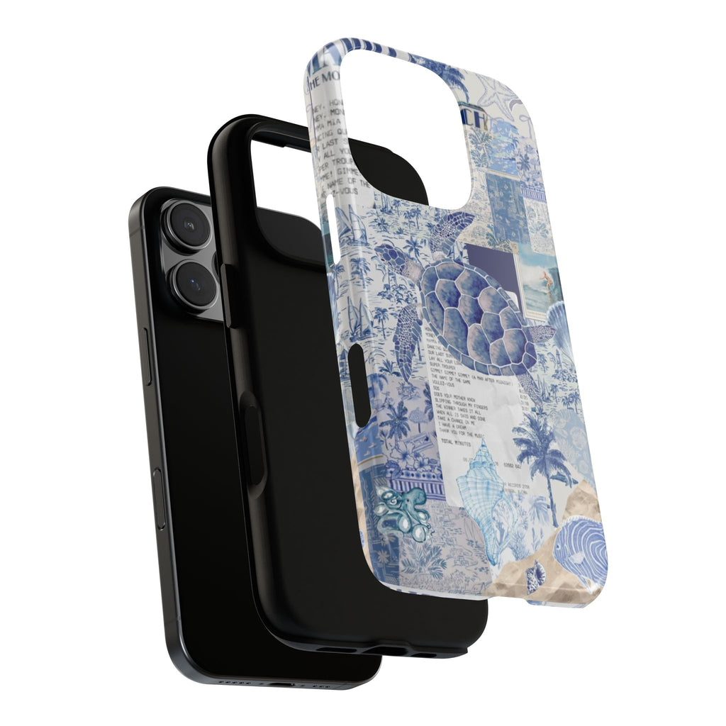 Sea Turtle Collage Phone Case