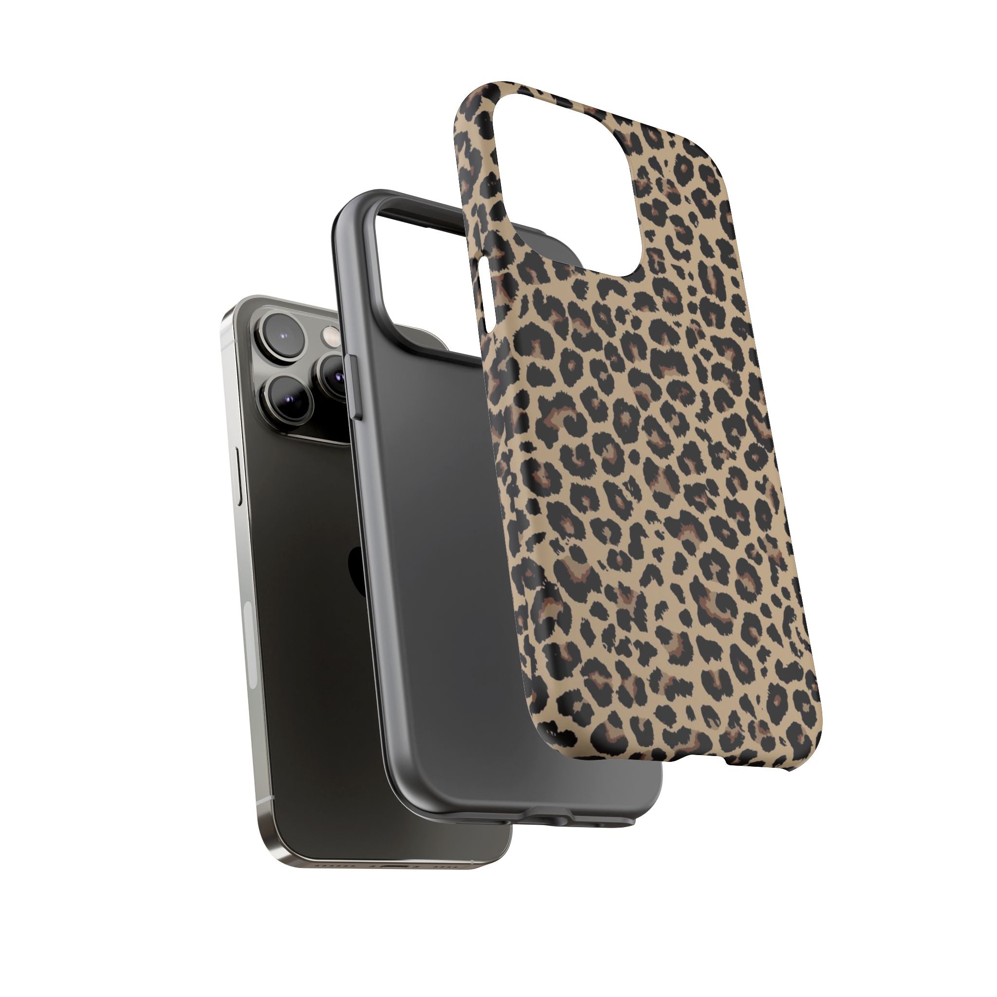 Wild Child iPhone Case Leopard Print Tough Phone Case — Durable Protective iPhone Cover