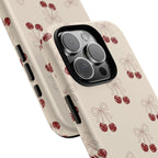 Cherry Pattern Tough Phone Case