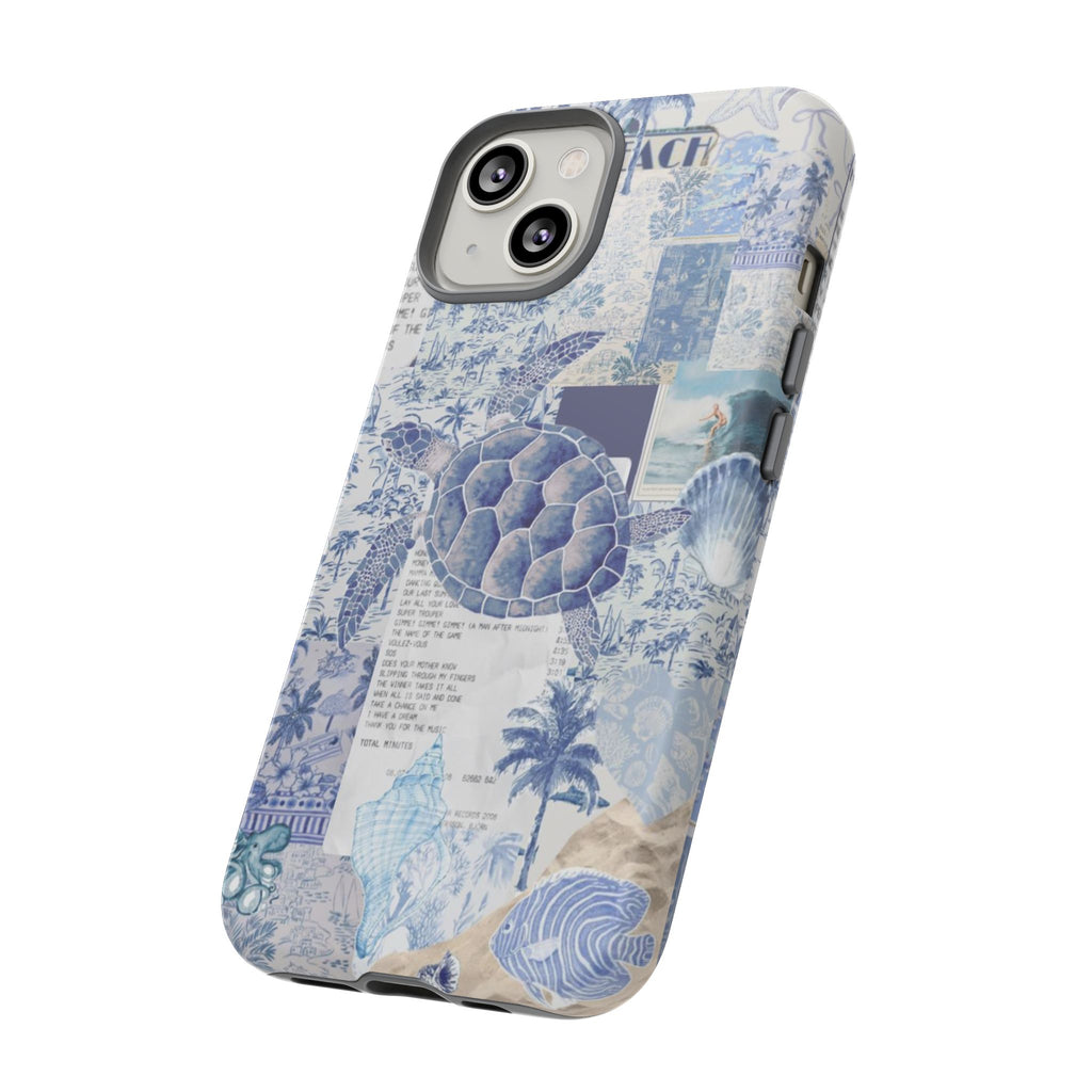 Sea Turtle Collage Phone Case