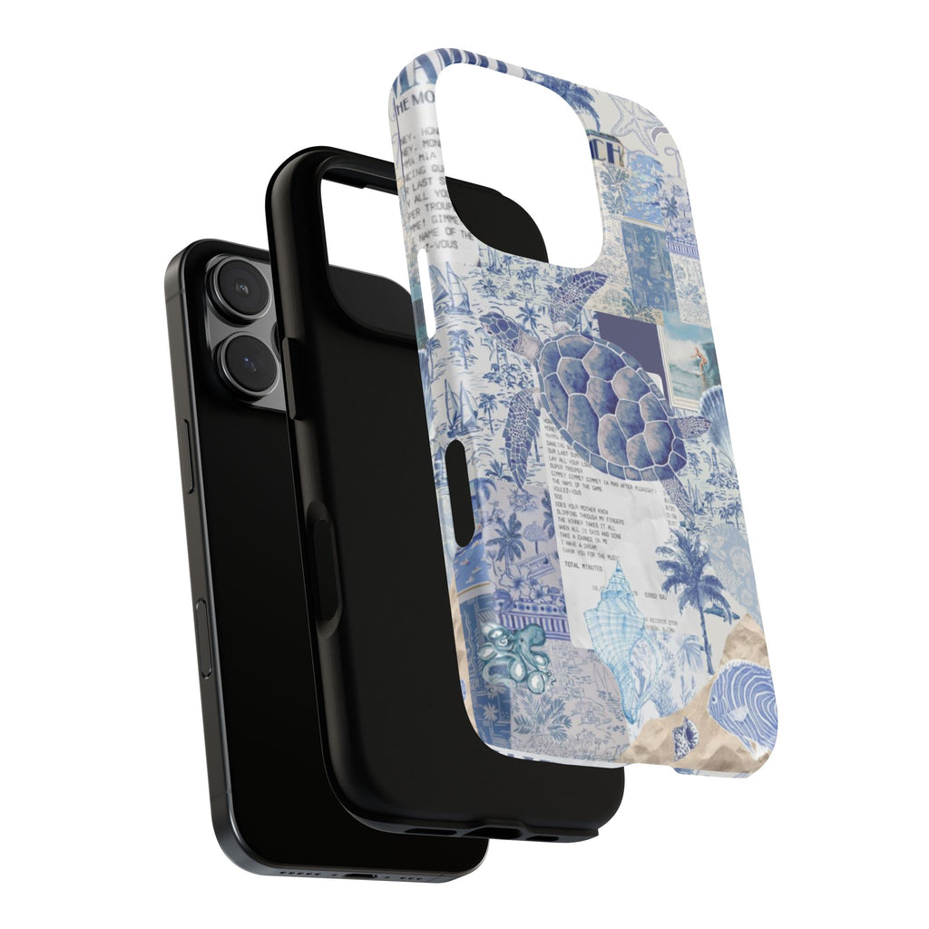 Sea Turtle Collage Phone Case