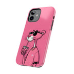 Pink Panther Bubble Tea Phone Case — Tough Protective iPhone Cover
