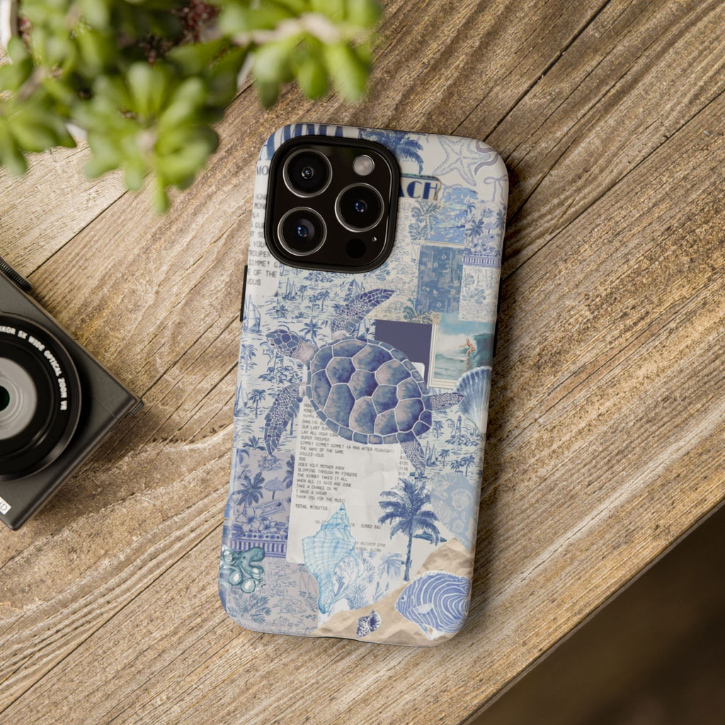 Sea Turtle Collage Phone Case