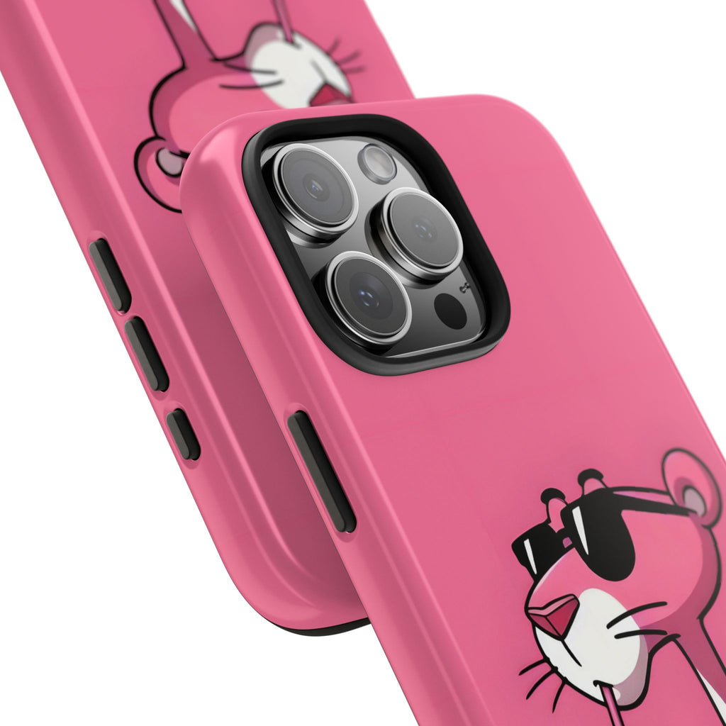 Pink Panther Bubble Tea Phone Case — Tough Protective iPhone Cover