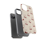 Cherry Pattern Tough Phone Case
