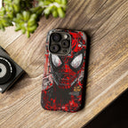 Spider-Man Red Graffiti Phone Case — Tough Protective Cover