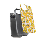Smiley Melt Phone Case — Yellow Happy Face Protective Cover