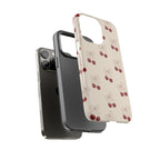 Cherry Pattern Tough Phone Case