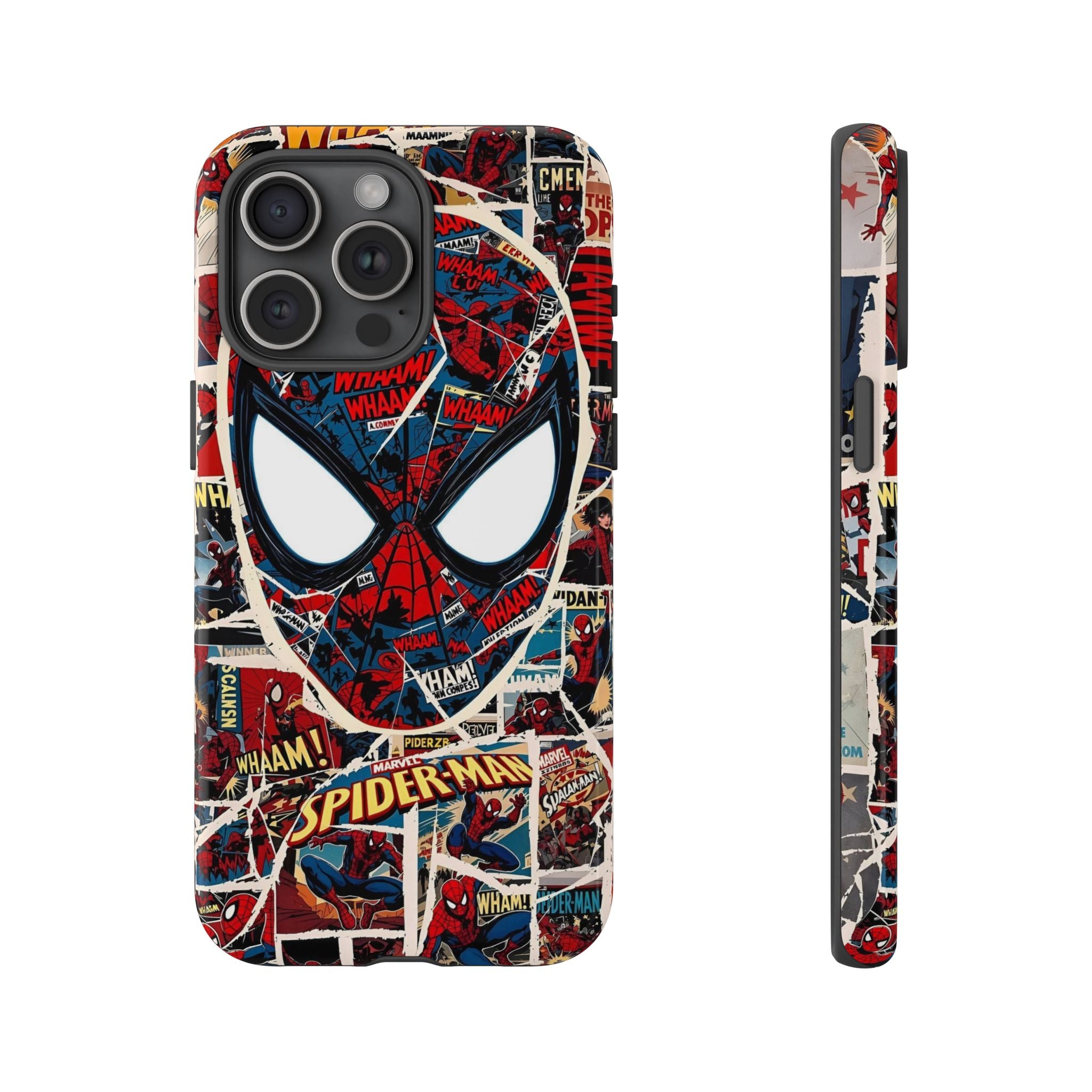 Spider-Man Tough Phone Case - Comic Book Style for Marvel Fans
