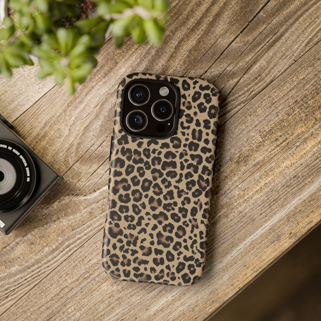 Wild Child iPhone Case Leopard Print Tough Phone Case — Durable Protective iPhone Cover