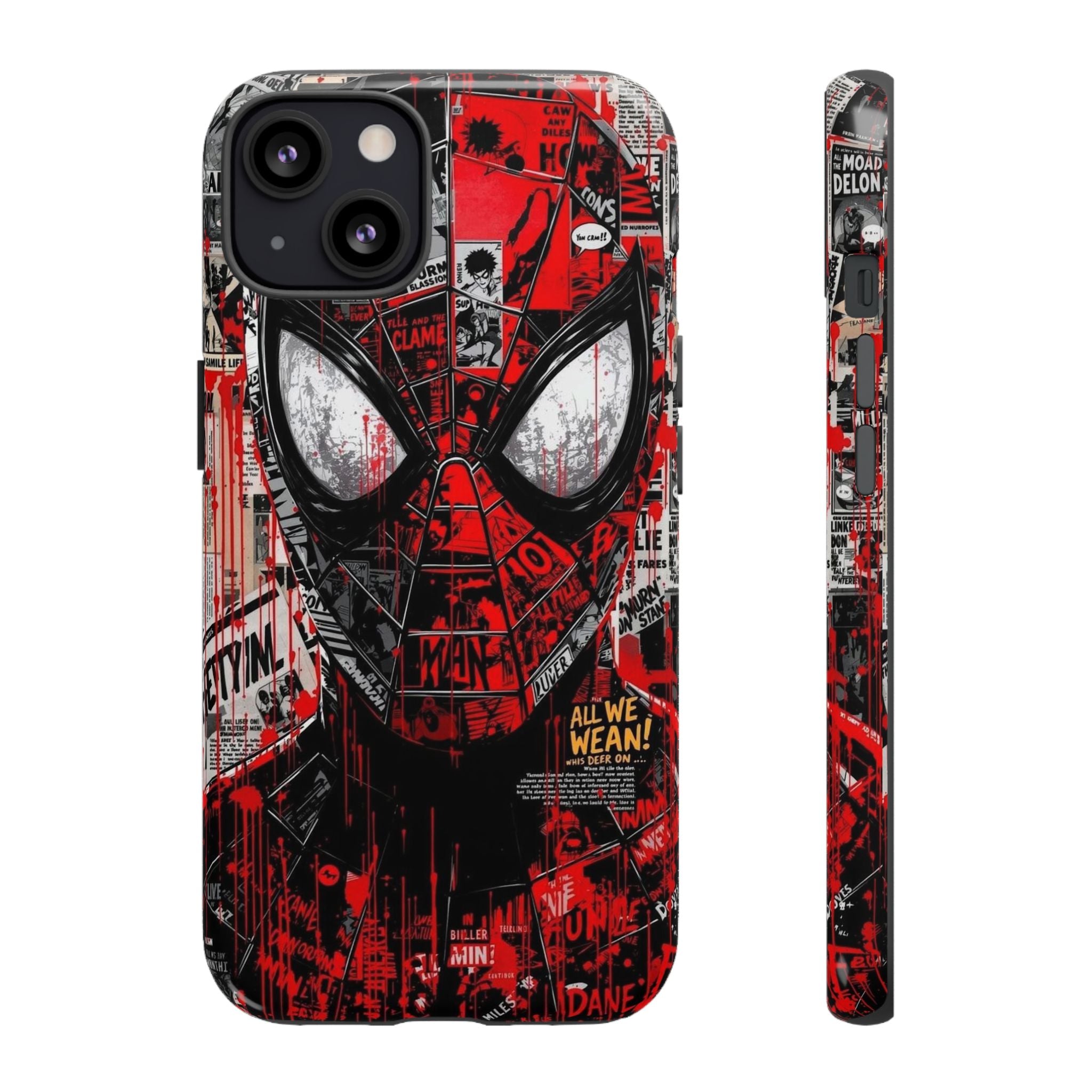 Spider-Man Red Graffiti Phone Case — Tough Protective Cover