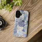Sea Turtle Collage Phone Case
