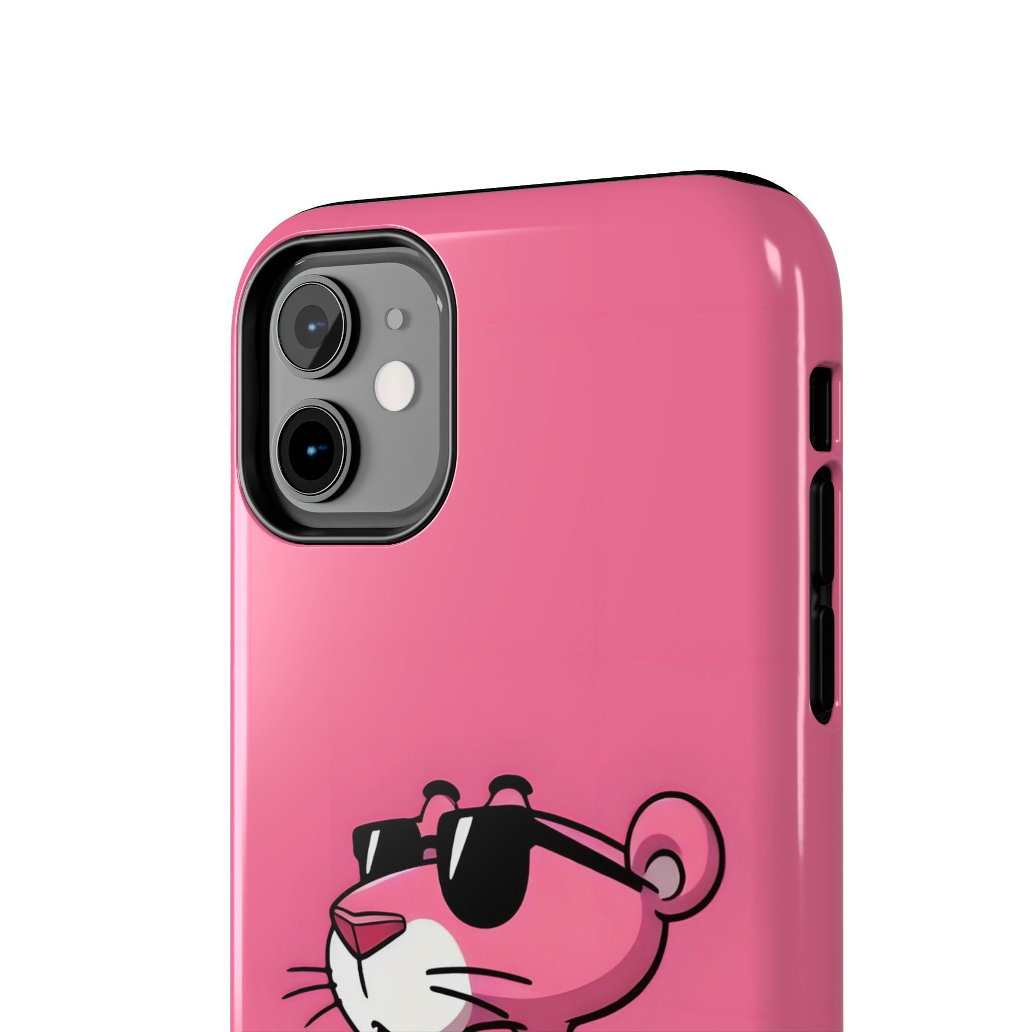 Pink Panther Bubble Tea Phone Case — Tough Protective iPhone Cover