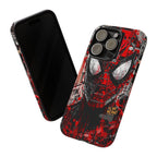 Spider-Man Red Graffiti Phone Case — Tough Protective Cover