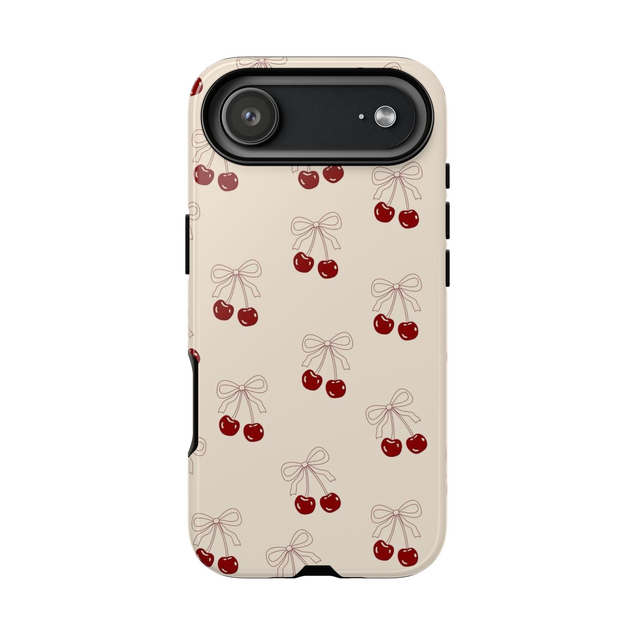 Cherry Pattern Tough Phone Case
