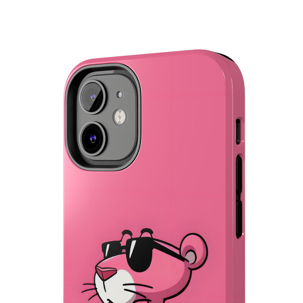 Pink Panther Bubble Tea Phone Case — Tough Protective iPhone Cover