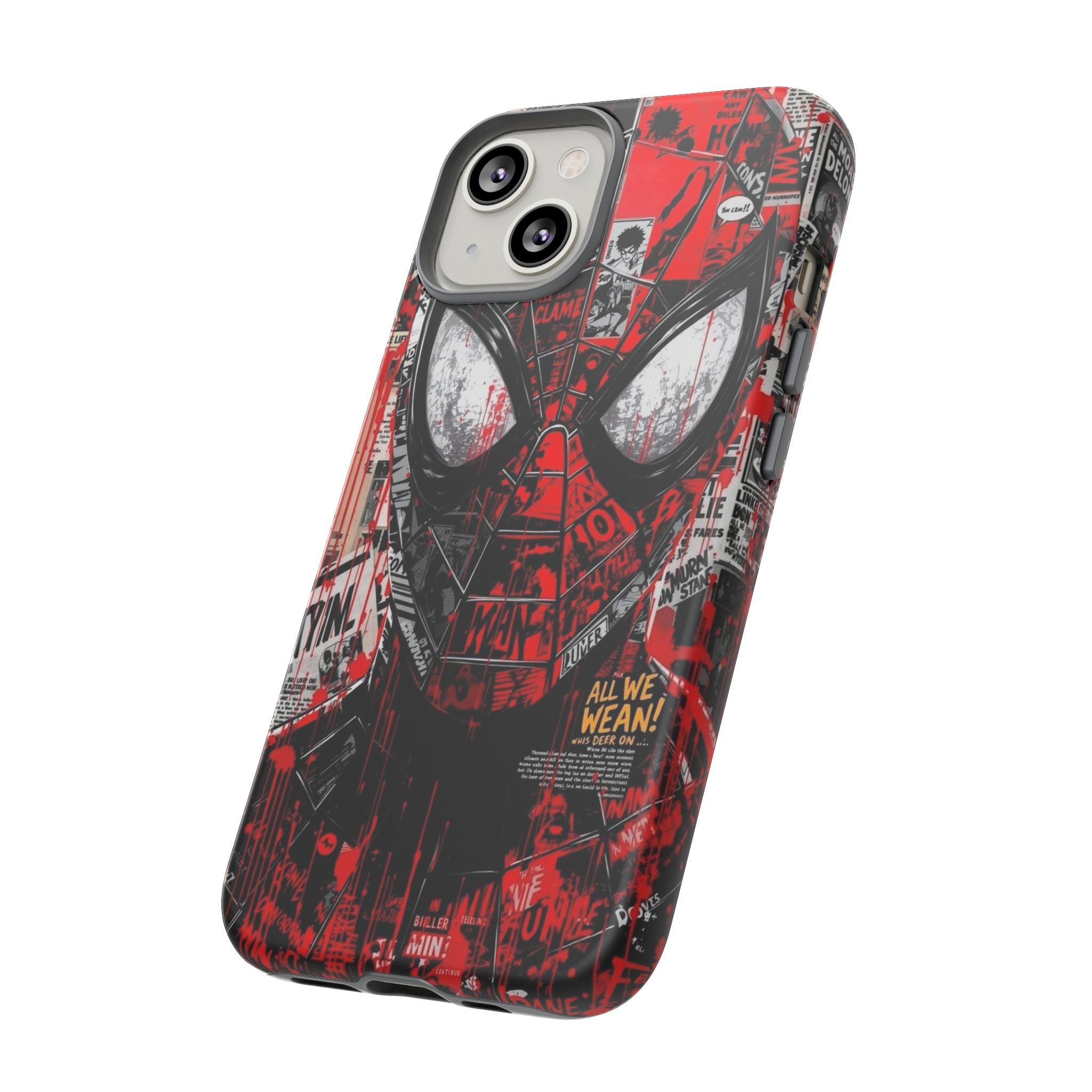 Spider-Man Red Graffiti Phone Case — Tough Protective Cover