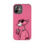 Pink Panther Bubble Tea Phone Case — Tough Protective iPhone Cover