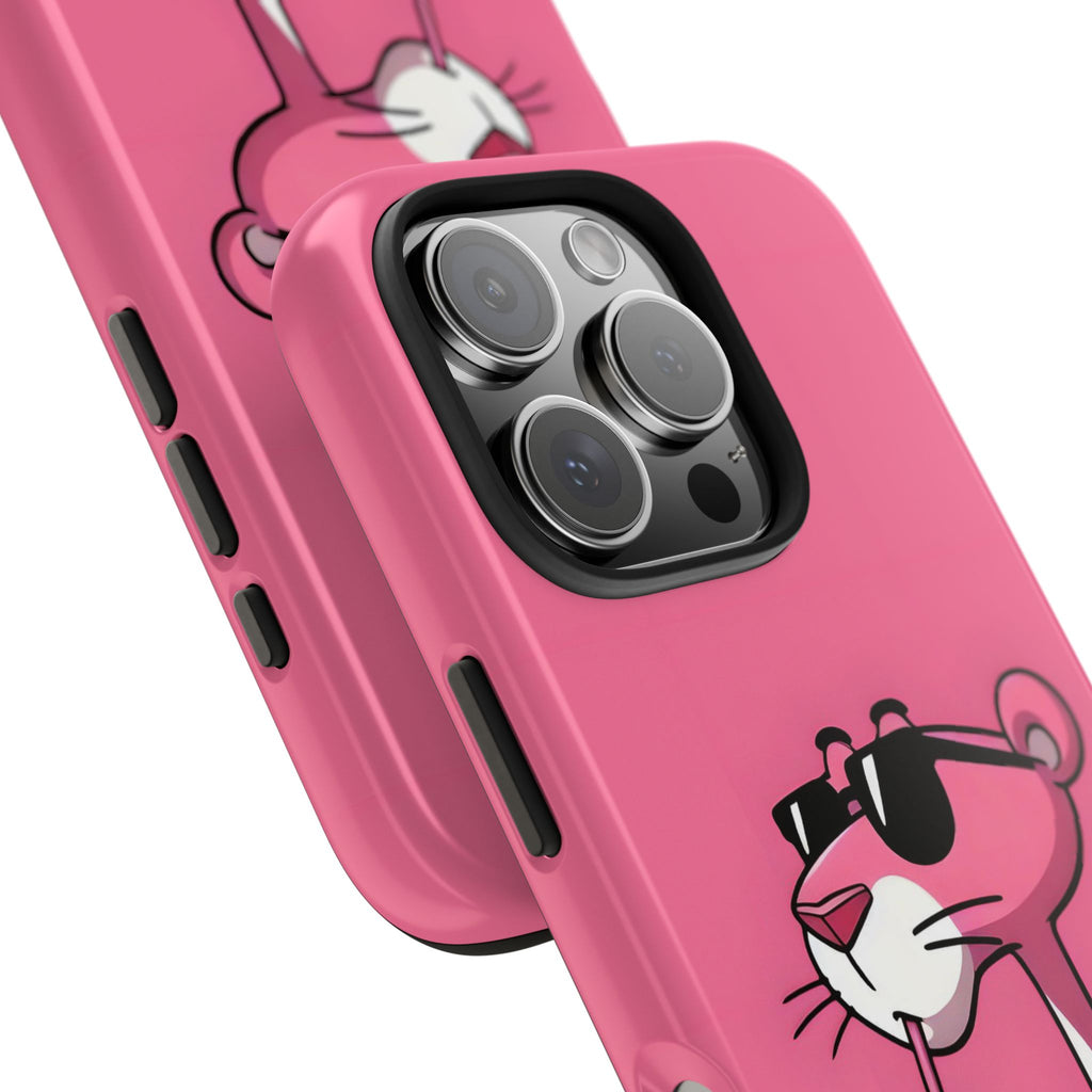 Pink Panther Bubble Tea Phone Case — Tough Protective iPhone Cover
