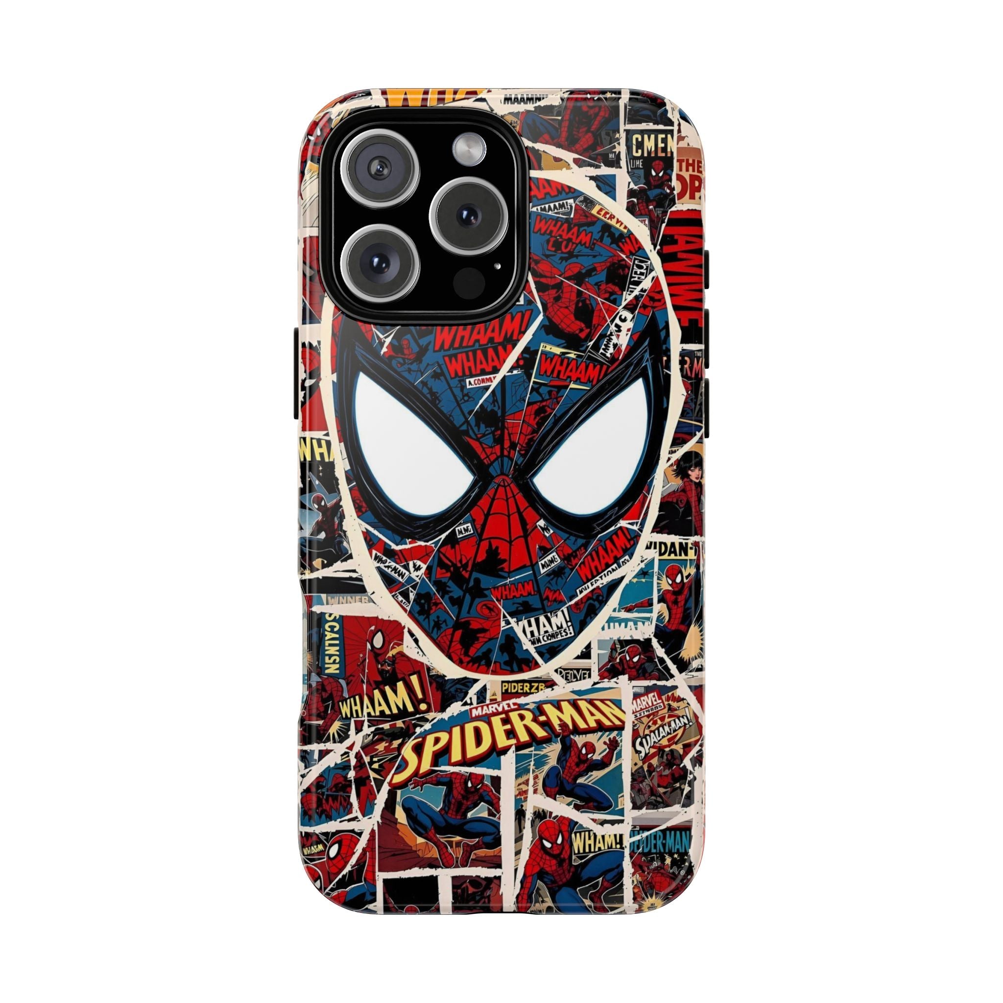 Spider-Man Tough Phone Case - Comic Book Style for Marvel Fans
