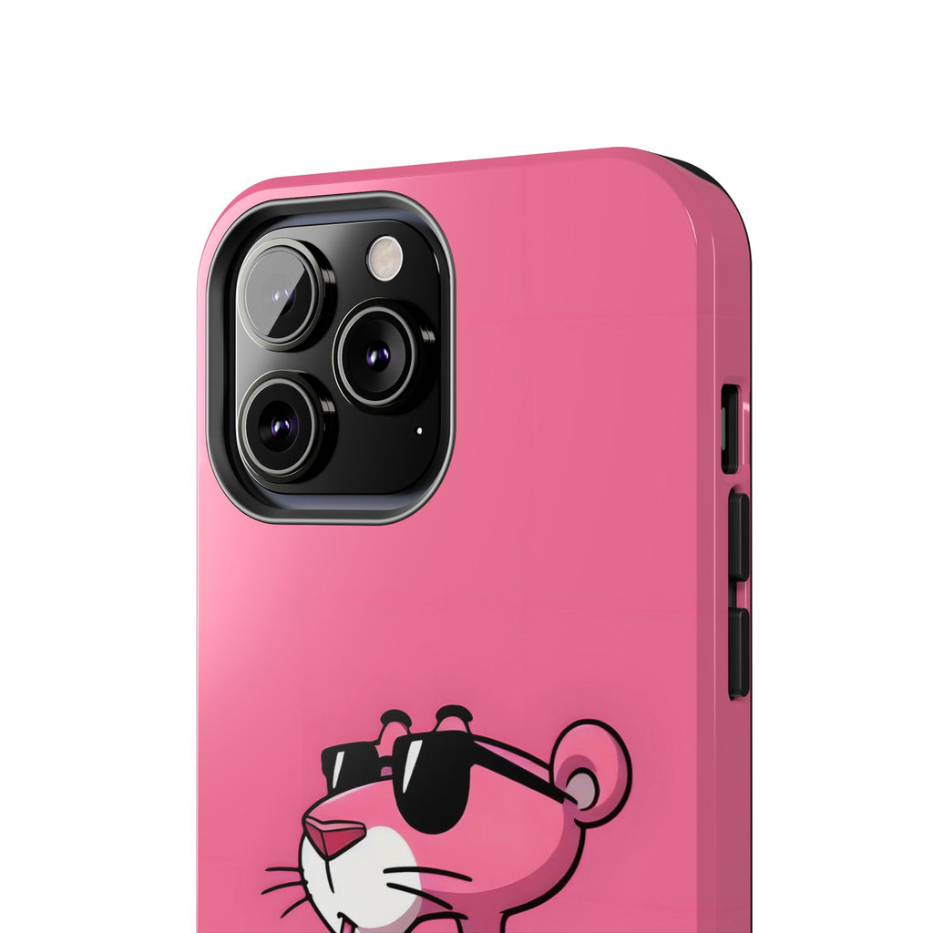 Pink Panther Bubble Tea Phone Case — Tough Protective iPhone Cover