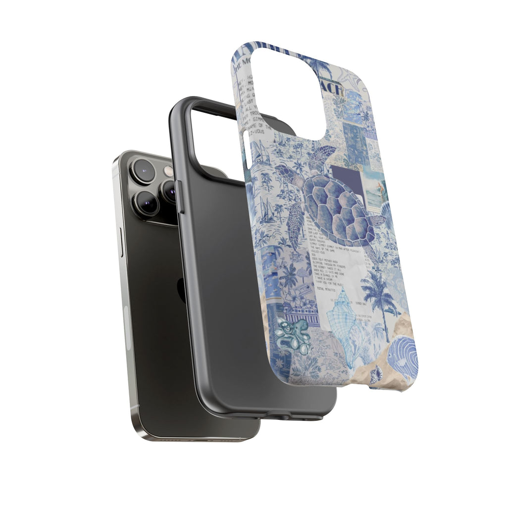 Sea Turtle Collage Phone Case