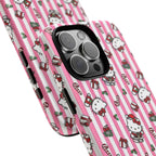 Hello Kitty Pink Holiday Phone Case — Cute Candy Cane & Gift iPhone Cover